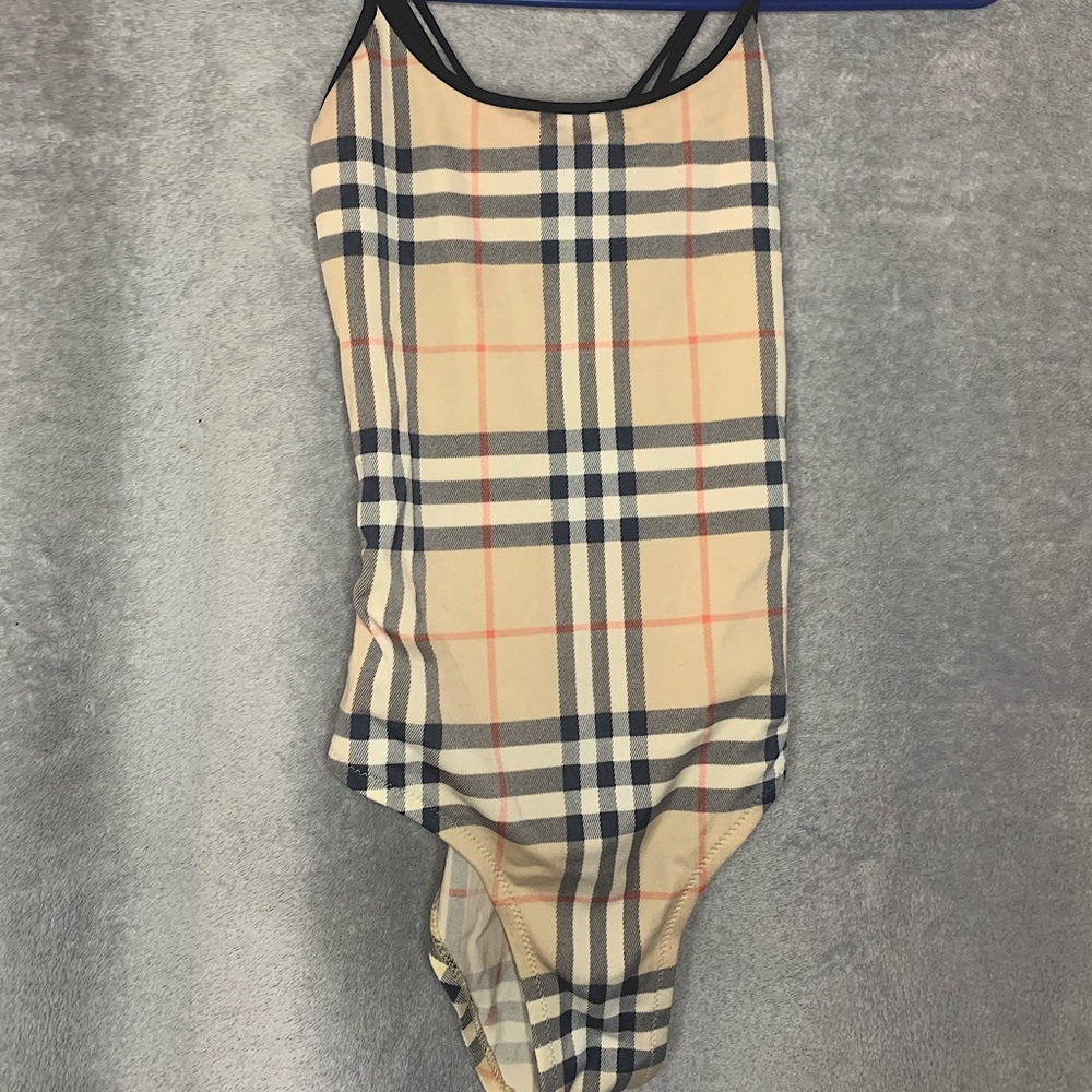 burberry girl one piece swimsuit